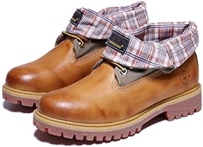 Amazon Timberland ティンバーランド メンズブーツ ロールトップ アウトドア ウオータープルーフ 天然皮革 作業靴 防水 クッション性 Roll Top 耐久性 27 5cm ブーツ