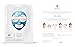 Premium Quality 5-Pack Happy Skin Rejuvenating Facial Sheet Mask - All Natural Mask For All Skin Types - Rejuvenating Sheet With Green Tea, Collagen, Aloe Vera, Charcoal & Rose - Cruelty Free