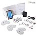 Tens EMS Unit Combo 12 Modes [Lifetime Warranty] Muscle Stimulator Back Pain Tennis Elbow Golf Elbow Neuropathy