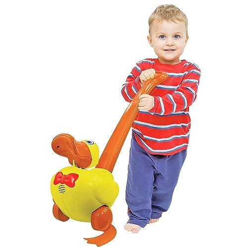 Waddles the Waddle Duck Baby to Toddler Push Toy with Quacking Sounds
