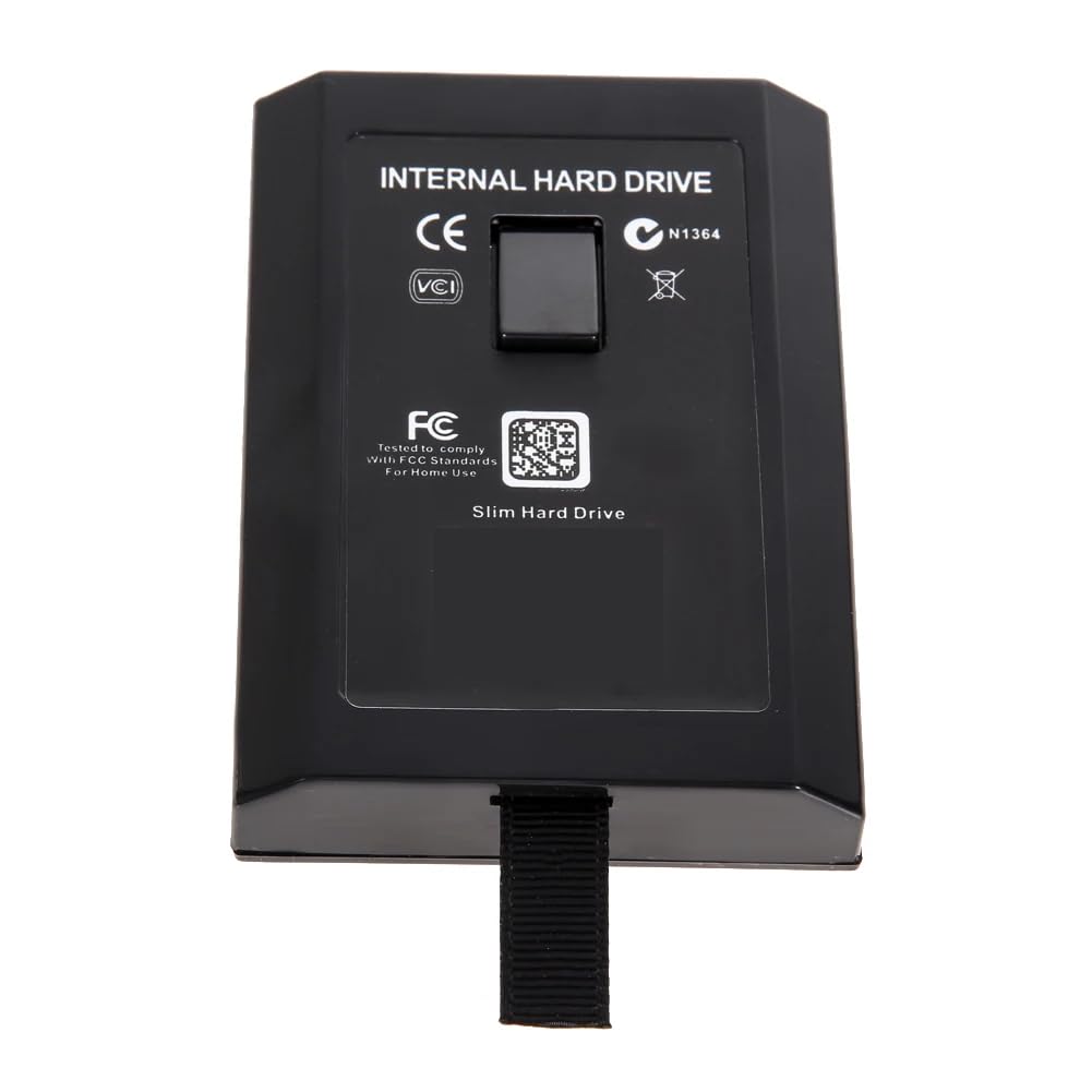 DollaTek Hard Drive Disk Replacement Enclosure Case Shell for Xbox 360 Slim