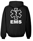 EMS - HI VIS REFLECTIVE - emergency duty - Mens Pullover Hoodie