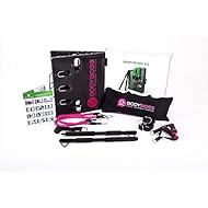 BodyBoss Home Gym 2.0 - Full Portable Gym Home Workout Package, Includes a Set of Resistance Bands (2) - Collapsible Resistance Bar, Handles + More- Full Body Workouts for Home, Travel or Outside