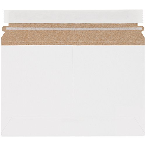 Aviditi 9 1/2 x 6" White Stayflats Lite Mailers