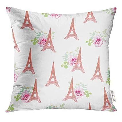 Amazon Com Monroe Valentine White Parisian Cute Eiffel Towers