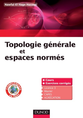 Topologie générale et espaces normés