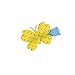 Liana Mai Baby Hair Clips Ribbon Alligator Style Butterfly Polka Dot