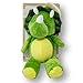 Kelly Baby Pram Plush Dinosaur Triceratops Rattle Crinkle Toy - Clip-On