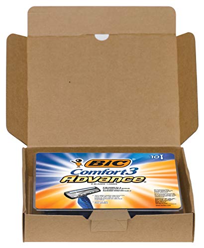 Bic Comfort 3 Advance Men S 3 Blade Disposable Razor Import It All