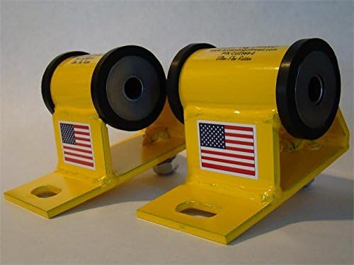 Motor Mounts, Ultra-Flex Rubber, Jeep YJ 2.5