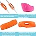 Firesara Pencil Grips, Ergonomic Rainbow Pencil Grips for Kids Handwriting, Pencil Grips Posture Correction Training Writing Aids Claw for Adults Preschoolers Students Special Needs(12Pcs)