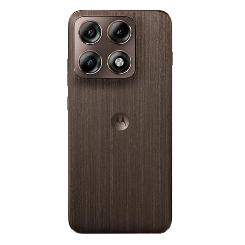 Smartphone Motorola Edge 70 PRO 5G - 256GB 24GB (12GB RAM+12GB Ram Boost), 4 câmeras de 50MP, Tela 1.5K extreme AMOLED 144Hz, Bateria 6500 mAh, IP68/IP69 - Madeira