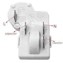 4 Pin Refrigerator Over Load Protector Compressor