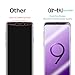 QiMai 2X Full Coverage Screen Protector for Galaxy S9 HD Case-Friendly Ultra-Thin Screen Film