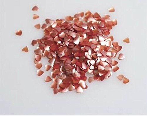 VALENTINES RED HEARTS EDIBLE GLITTER 0.06 Ounce Oz. Use to cakes, cupcakes,flakes, cookies, decoration, toppers By OH! SWEET ART - Thumbnail 2