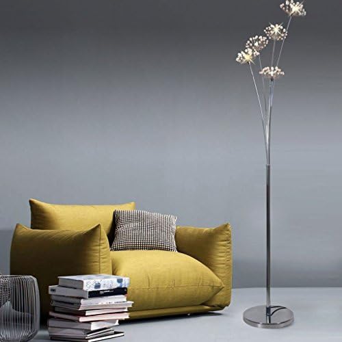 frelt Floor lamp European-Style Living Room led Crystal Floor lamp Creative Bedroom Simple Modern Bedside lamp