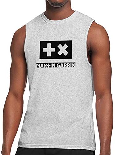 SY COMPACT Mens Martin Garrix Casual Tank Top Sleeveless Tee