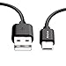 ANJUU USB-C Type C USB3.1 Data Sync Charger Power Cable Cord Compatible for GoPro Hero 5 Session Sports Action Video Cameras CHDHS-501,3 Feet