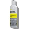 Nonscents Fragrance Free Body Wash | Ph Wash & Acne Cleanser | 2 in 1 Face & Body Wash | Sensitive Skin Body Wash with Salicylic Acid for All Skin Types | Made in USA
