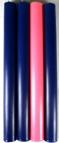 1.5" X 15" Church Advent Candle Set - Blue and Pink