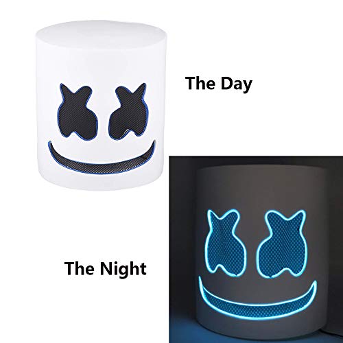 LED Light up DJ Mask Music Festival Helmets Mask Full Head Masks Halloween Party Cosplay Mask - Thumbnail 2