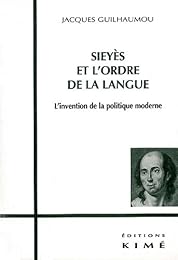 Sieyès et l'ordre de la langue