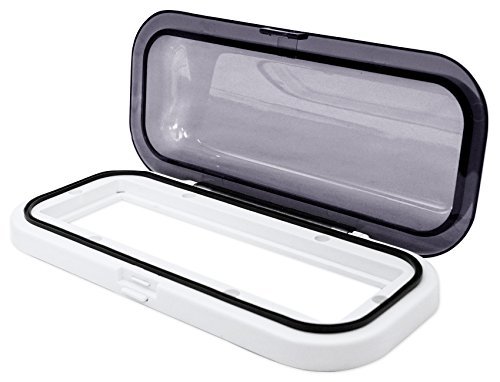 Rockville-Rwsg3w-Universal-MarineBoat-Receiver-Splash-Guard-Housing-Case-White Rockville-Rwsg3w-Universal-MarineBoat-Receiver-Splash-Guard-Housing-Case-White