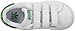 adidas Originals Kids Stan Smith Sneaker, FTWR White/FTWR White/Green, 10 US Unisex Toddler