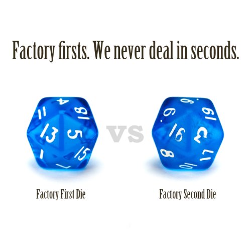 100+ Pack of Random D8 Polyhedral Dice in Multiple Colors By Wiz Dice