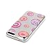 UCLL iPod Touch 6 Case ,iPod Touch 5 Case Donut Flower Design Slim Soft TPU Bumper Protective Durable Shockproof Case For Ipod Touch 5/Touch 6 (Donut)