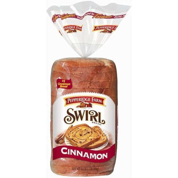 Pepperidge Farm raisin cinn swirl bread 16oz (014100071112)