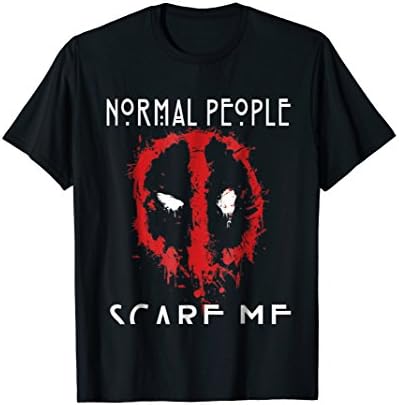 Normal people scare me t shirt