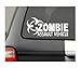 BERRYZILLA Zombie Assault Vehicle Decal Bio Hazard Vinyl Sticker