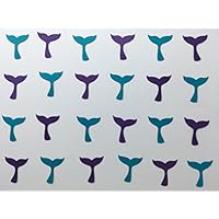 Mermaid Tail Confetti - Purple and Teal Mermaid Party - Mermaid Birthday Party - Mermaid Baby Shower - Under the Sea Birthday - 200 pieces