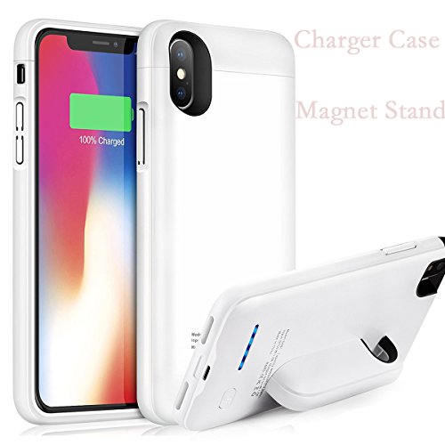 Iphone x/10 battery case, 4000mah ultra-slim protective…