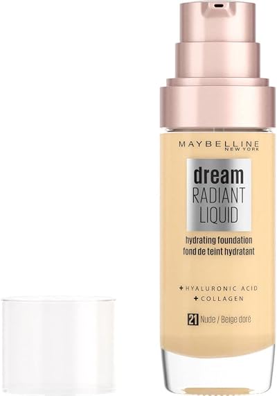 Maybelline Dream Radiant Liquid Foundation Nude 021 30ml