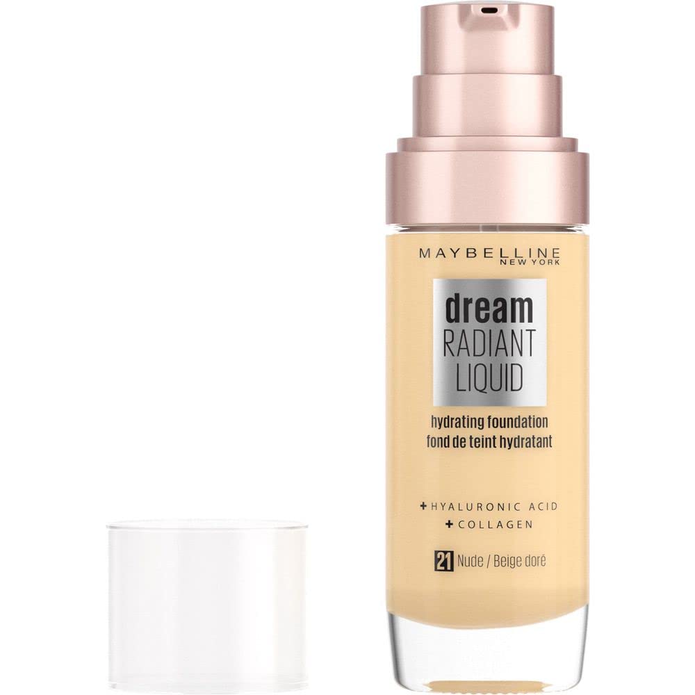 Maybelline New York Dream Radiant Liquid - Liquid Foundation, Nude colour 021 — image 1