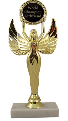 Trophy Statue Award for World Champion Significant Other, 11 Inch (Girlfriend)