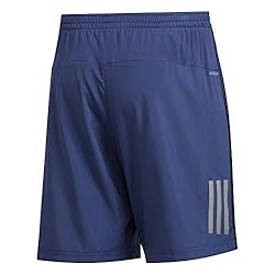 adidas mens Own The Run Shorts Tech Indigo/Black