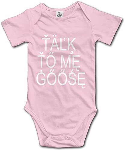 DJVOLSDKNE Talk To Me Goose Outfits Toddler Infant Baby Girls Boys Bodysuits