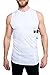 GrayStone Holster Tank Top Shirt Concealed Carry Clothing For Men - Easy Reach Gun Concealment Sleeveless Compression CCW Vest Tactical Clothes, X-Large, White