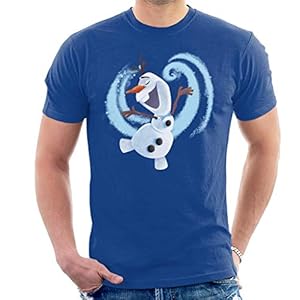 Disney Frozen Olaf Snow Swirl Men’s T-Shirt