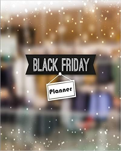 Black Friday Planner: Countdown 