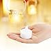 Victsing 24 Pack LED Tea Lights - Warm Yellow Battery Operated flameless candles Realistic Unscented LED Candles - For Parties,Votives, Tealight Holders, Diwali, Halloween, Christmas Decoration