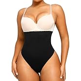 SHAPELLX Shapewear Tummy Control Womens Plus Size Compression Shapewear Seamless Waist Slimmer Underwear Panty Black 3XL4XL