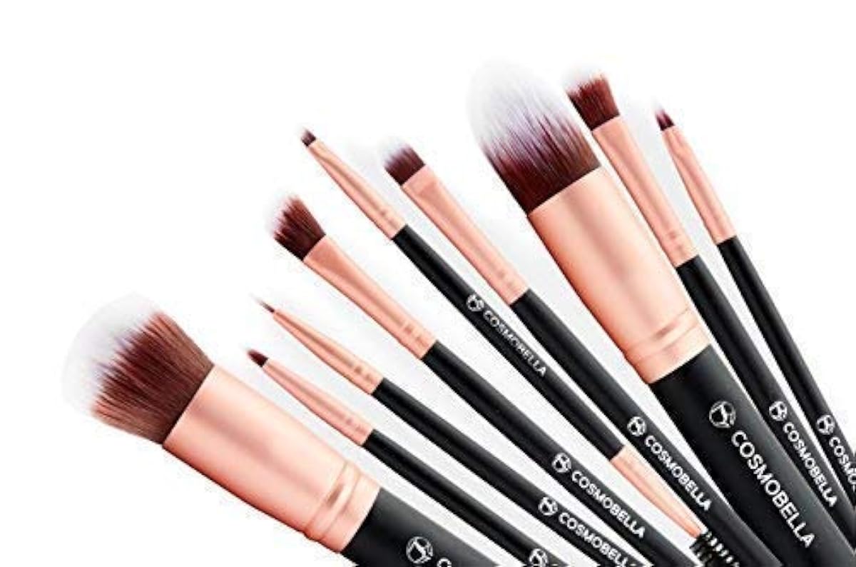 Cosmobella™ Premium Synthetic Kabuki Makeup Brush Set ...