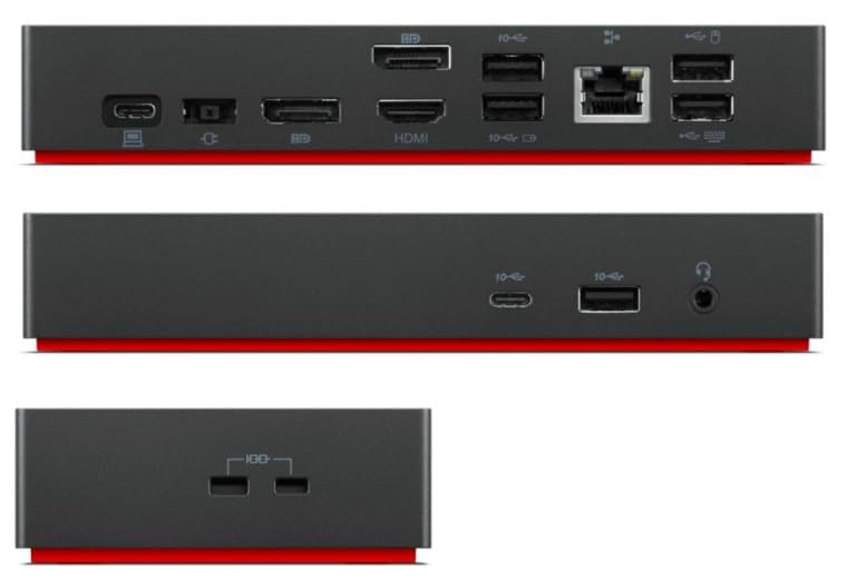 Lenovo ThinkPad Universal USB-C Dock with Power Supply 135W - 40AY0135IT