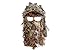 QuikCamo Mossy Oak Obsession Camouflage 3D Leafy Mesh Back Cap with Hunting Face Mask Combination