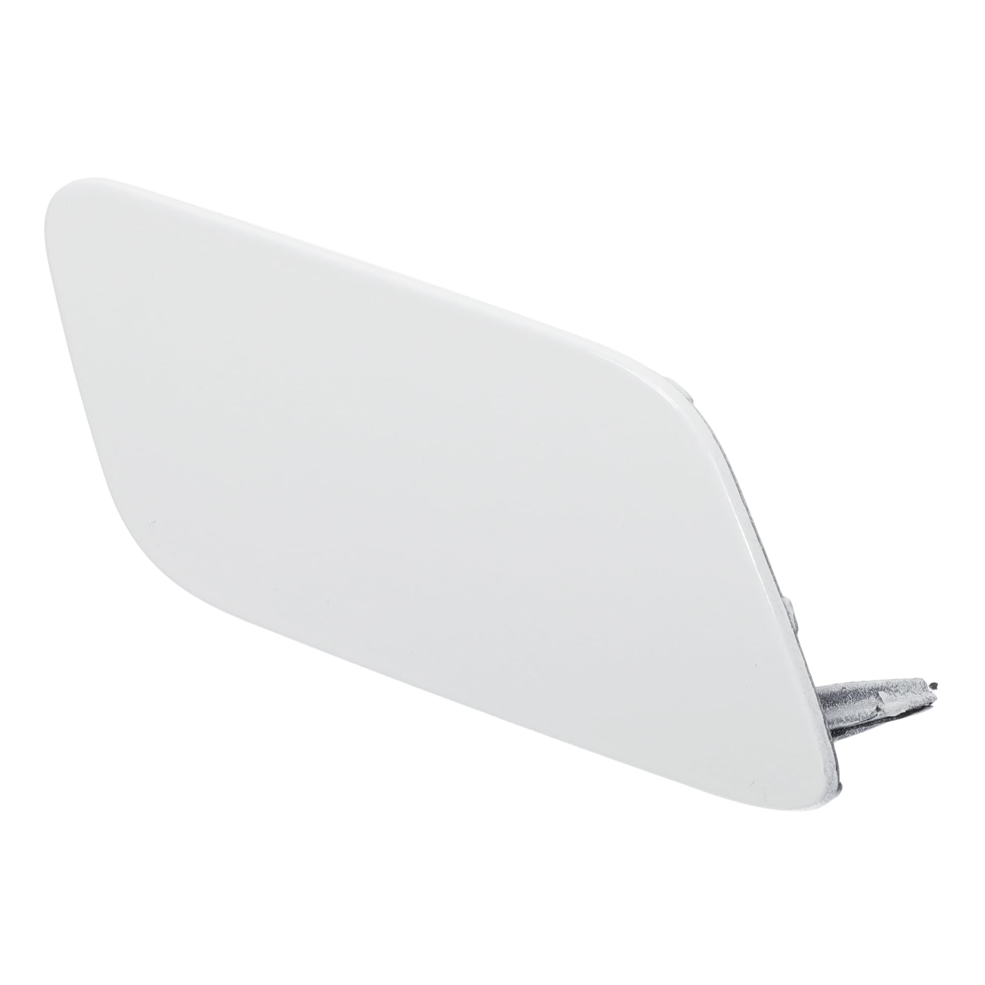 Photo 1 of INFINAUTO Front Right Side Bumper Headlight Washer Nozzle Cover Cap Bumper Trim Nozzle Cover No.4M0807754B for Audi Q7 2017-2019 Plastic White Strong Durable
