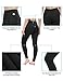 FitsT4 Sports Kids Performance Riding Tights Flex Knee Patch Breeches Girls Horse Equestrian Schooling Pants Black M